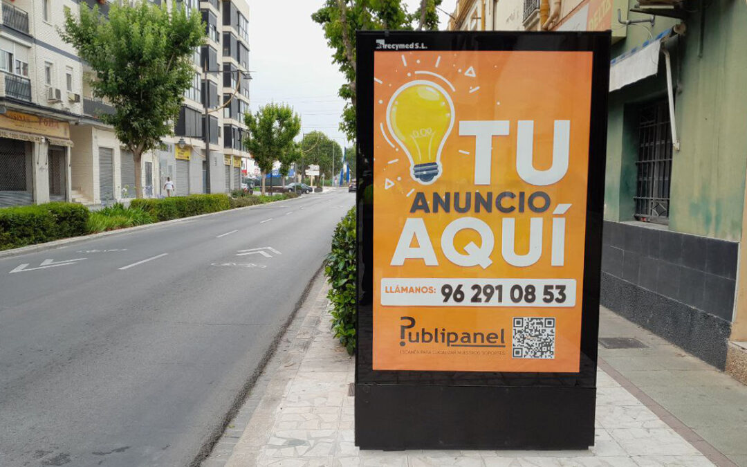 Soportes para publicidad en vía pública