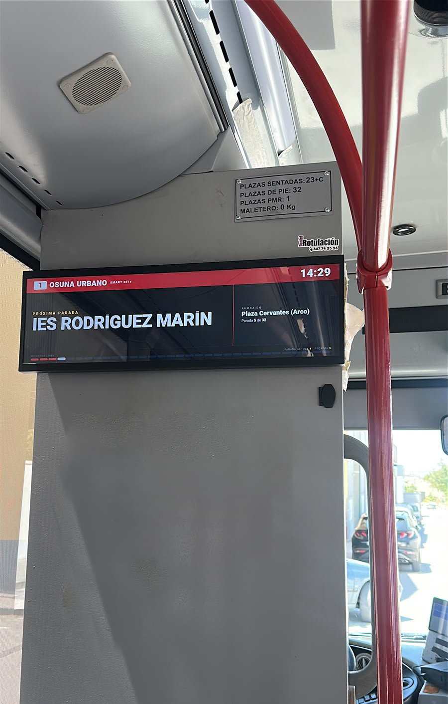 pantalla bus