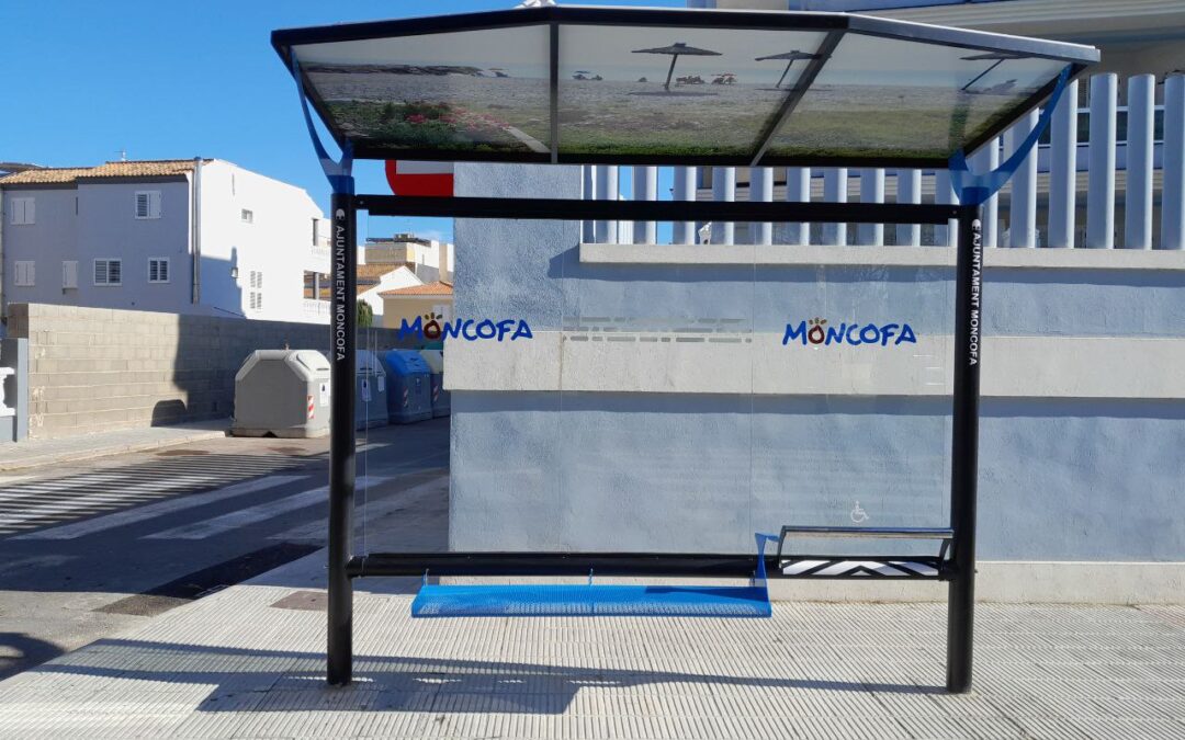 Nuevo mobiliario urbano en Moncofa